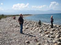 Fotostopp auf dem Weg zurück nach Bishkek
