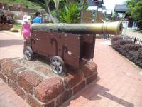 Kanone am Santiago-Tor