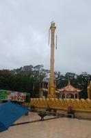 buddhistische Stupa auf dem Weg nach Brastagi