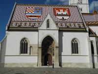 St. Markus Kirche mitten in Zagreb