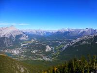 Blick vom Sulphur Mountain