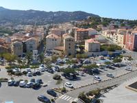 Balagne - Calvi (Ausblick vom Zitadellenviertel - Place Christophe-Colomb)