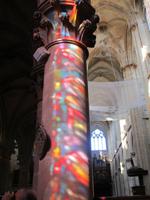 Semur. Kathedrale. Das Licht der Fenster