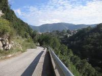 ... kurzer Blick zurück auf Bomerano, wo wir gestartet sind 