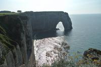 Kreidefelsen in Etretat
