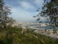 Barcelona - Blick auf den Hafen