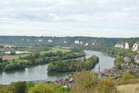 Panaoramablick vom Chateau Gaillard
