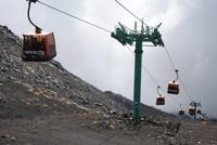 Seilbahn Auffahrt zum Etna