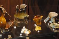 Ausstellung von Funden in Castelnuovo