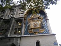 Die älteste Uhr von Paris, schön rekonstruiert