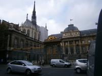 Paris, Justizpalast und Kirche La Chapelle, die zwei Etagen besitzt