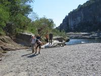in der Ardeche-Schlucht