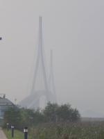 Fahrt über die Pont de Normandie