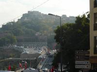 Blick auf die Festung in Ankara