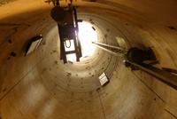 08.10.2014 Pisa, Schiefer Turm innen,