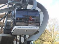 Mit der Seilahn geht es zur Festung Ehrenbreitstein