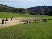 Im Stadion in Olympia