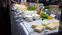 Käsebuffett im Hotel