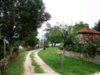 Dorfidylle in Serbien