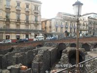 Sizilien September 2014 019/griechisches Theater in catania