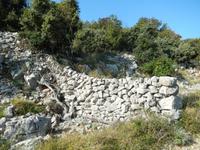 Insel Cres - Steinmauer