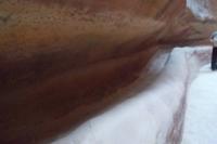 Wasserleitung im Siq von Petra