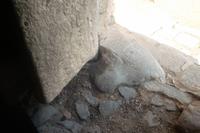 Granittür des Wüstenschlosses