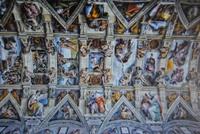 Deckenfresken von Michelangelo  Sixtinische Kapelle - 