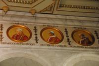 Medaillons- Papst Johannes Paul II bzw. Johannes Paul I u. Papst Paul VI