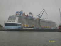 das bislang größte in Deutschland gebaute Kreuzfahrtschiff
