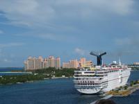 Der Hafen von den Bahamas