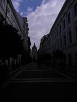 Blick auf die Sankt-Stephans-Kirche