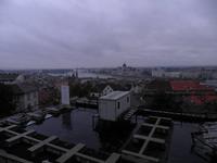 Blick vom Burgberg auf Pest