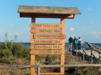 Vendicari - Wegbeschilderung