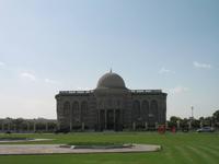 Cultural Roundabout mit der teuersten Moschee, Koran-Kreisverkehr und Kulturzentrum in Sharjah