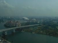 Fahrt mit dem Singapore-Flyer