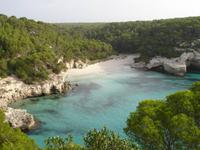 Cami de Cavalls - Blick auf die Bucht von Cala Mitjana