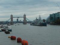 HMS Belfast und die Tower Bridge