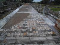 Straßenbelag in Philippi