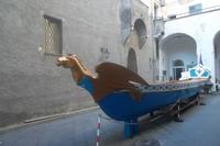 Amalfitanisches historisches Ruderboot