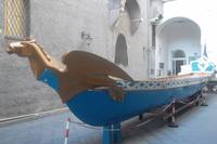 Amalfitanisches historisches Ruderboot