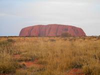 Outback - Sonnenuntergang am Uluru (Ayers Rock)