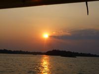 Sonnenuntergang am Sambesi