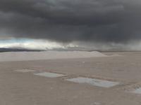 Gewitter an den Salinas Grandes