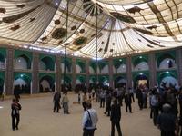 Yazd - Mausoleum der 12 Imame/ Vorbereitung auf das Ashura- Fest