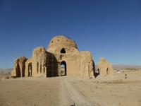 die sassanidische Palastanlage in Sarvestan