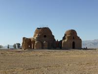 die sassanidische Palastanlage in Sarvestan