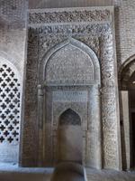 Isfahan - Besuch der Freitagsmoschee -Gebetsnische/ Mihrab