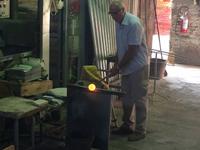 bei den Glasbläsern auf de Insel Murano