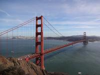 Blick auf die Golden Gate Bridge